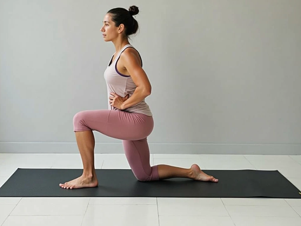 Rolig strækøvelse i dagslys